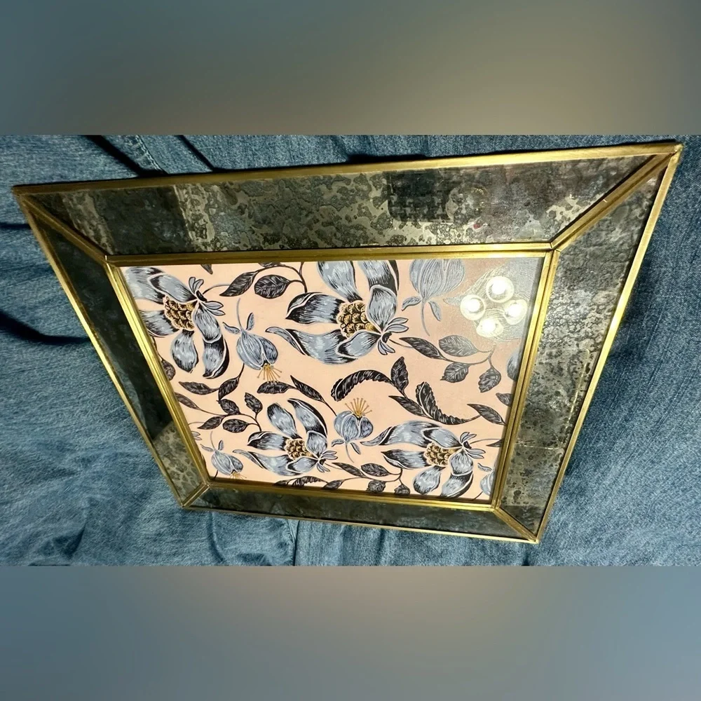 RARE Anthropologie NWT Mercury Glass Frame (8x10)